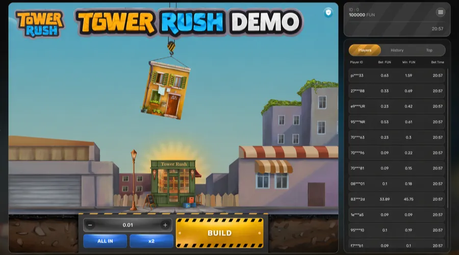 Tower Rush Demo